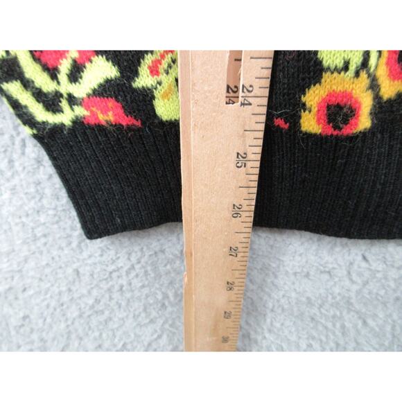 FUN.COM Sugar Skull Day of the Dead Adult Men's Small Ugly Christmas Sweater - Picture 9 of 13